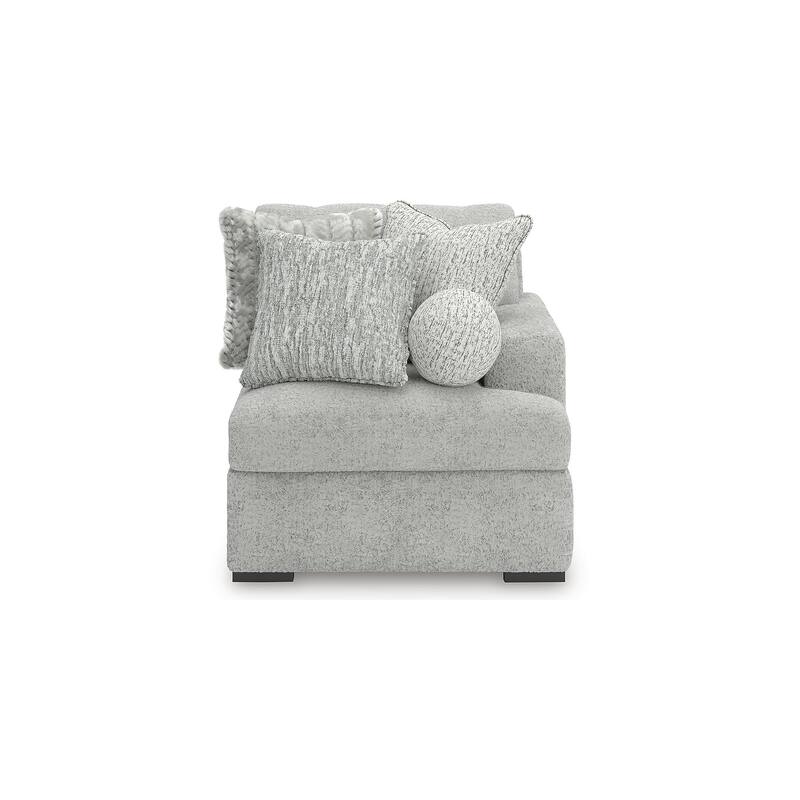 Signature Design by Ashley Snodoodle Gray 5-Piece Sectional - 111" W x 111" D x 40" H