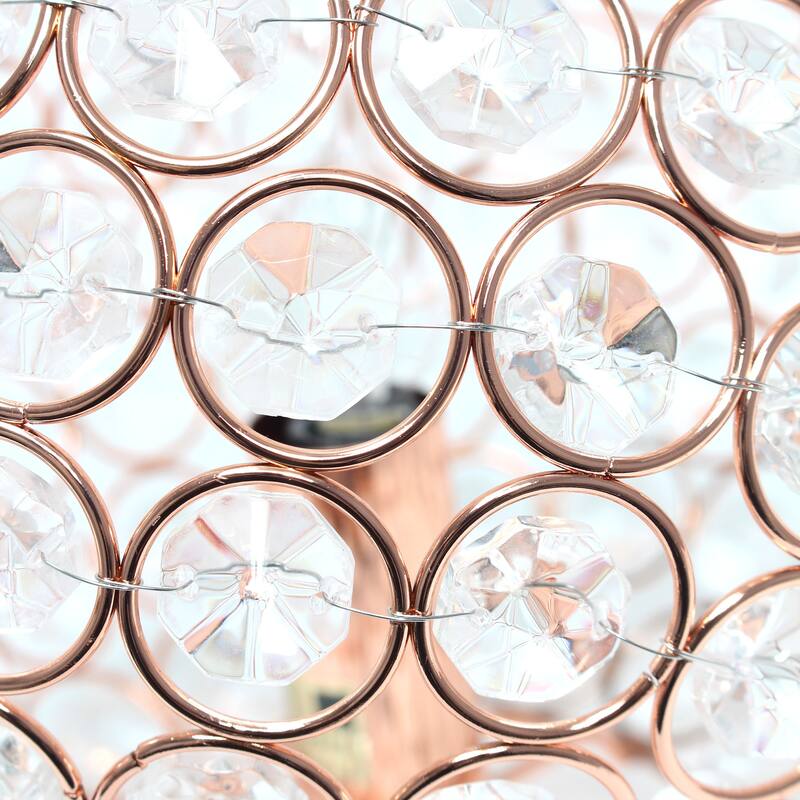 Crystal Ball Sequin Table Lamp