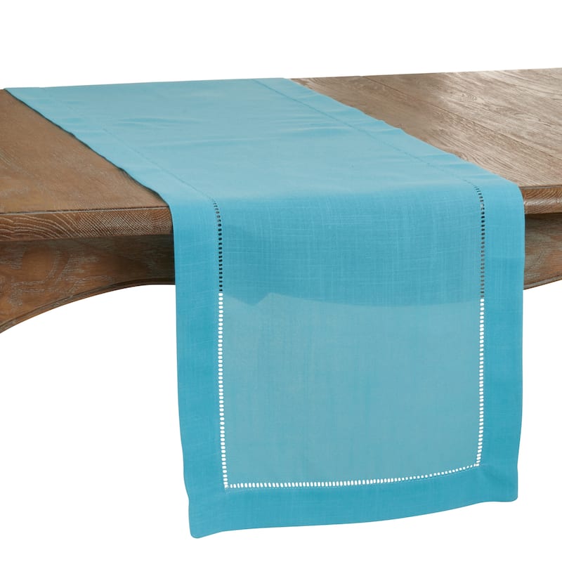 Classic Hemstitch Border Table Runner