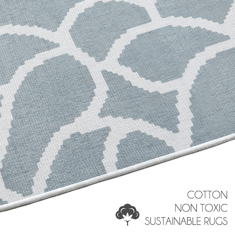 Under Sink Mat - Ultra-Absorbent Cotton Shelf Liners For Kitchen Cabinets - 2X3 feet