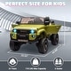 preview thumbnail 11 of 20, 24V 2 Seater Ride on Car, Hetoy Licensed Toyota LC250 Ride on Toy for Big Kids