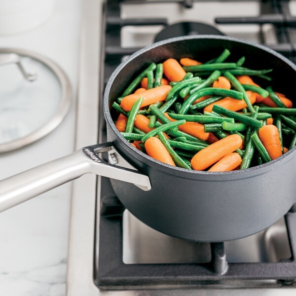 Ninja Foodi NeverStick Premium 3.5 Quart Saucepan with Glass Lid