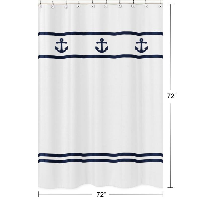 Anchors Away Shower Curtain