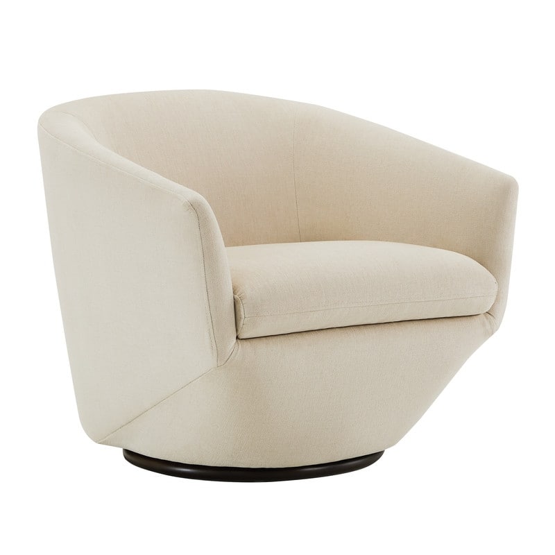 Joey Swivel Accent Chair - Muse Beige