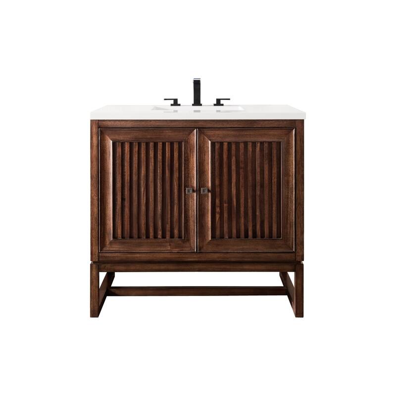 James Martin Vanities E645-V36-3WZ Athens 36" Free Standing Single