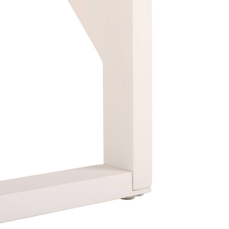 SAFAVIEH Outdoor Living Jordan Aluminum Lounger - 79"W x 27"D x 14"H