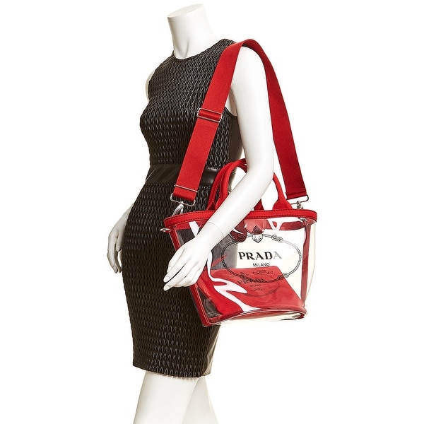 prada plexiglass bag