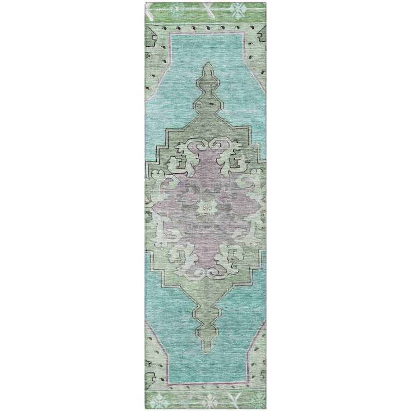 Premium Washable Super Soft Vintage Traditional Mayfield Rug