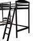 preview thumbnail 17 of 25, Both Stylish and Durable Versatility Twin L-Shaped Solid Pine Wood Bunk Bed and Loft Bed,A Wonderful Bed For 3