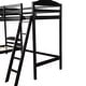 preview thumbnail 8 of 25, Modern Twin Size L Shaped Solid Pine Wood Bunk Bed with Full Length Guardrail and 2 Ladder