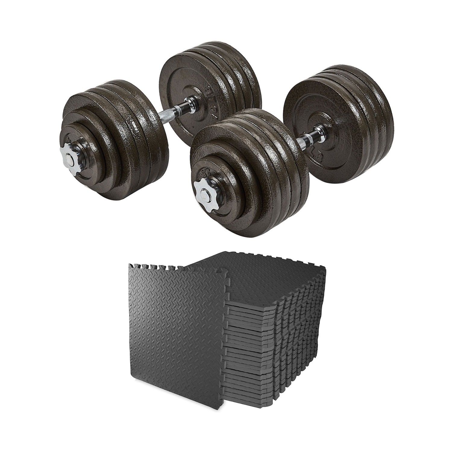 Dumbbell mat deals