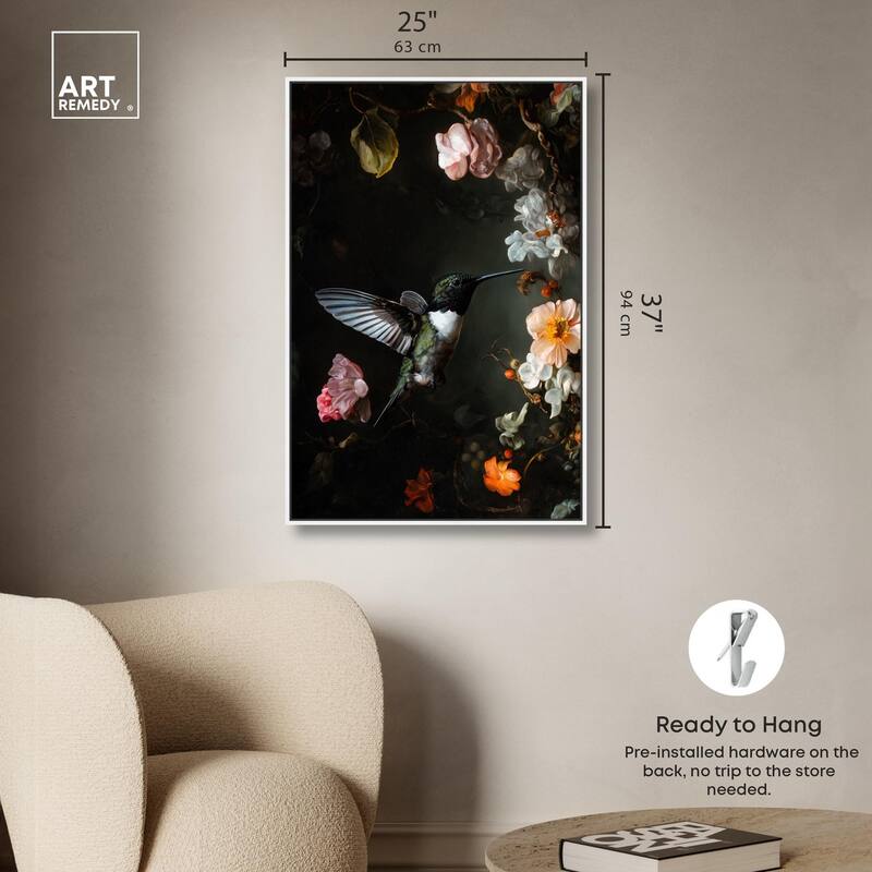 Nectar Thief II Canvas by Art Remedy
