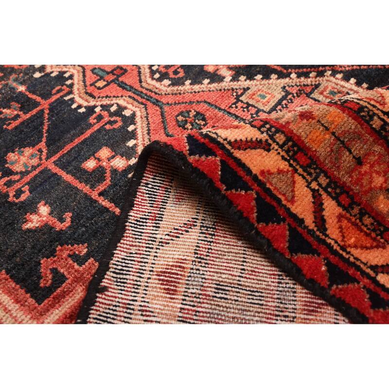 ECARPETGALLERY Hand-knotted Andelz Dark Navy Wool Rug - 3'8 x 6'2