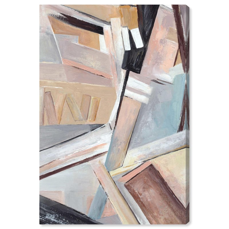 Balancing Lines II Canvas by Art Remedy, Gallery Wrapped - 36" x 54"