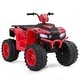 preview thumbnail 38 of 36, 24V Kids Ride-On Electric ATV with Wireless Connection for Toddlers 3-8 Years Old - 42" x 25" x 29" Red