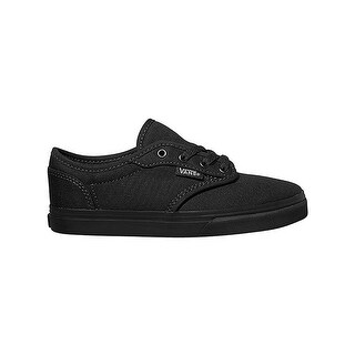 girls black vans size 2