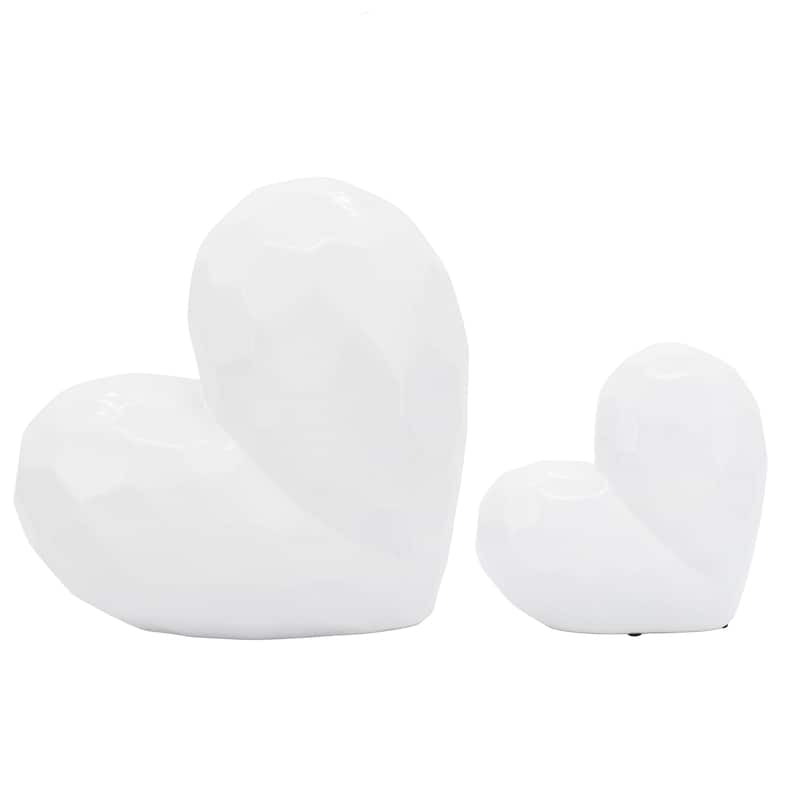 Sagebrook Home's Modern Heart Novelty Sculpture