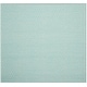 preview thumbnail 102 of 126, SAFAVIEH Handmade Flatweave Montauk Eliina Casual Cotton Rug 6' Square - Ivory/Aqua - Square