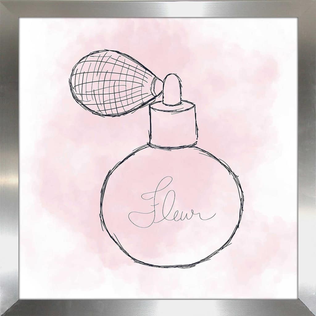 "French Perfume I (Square)" Print on Acrylic