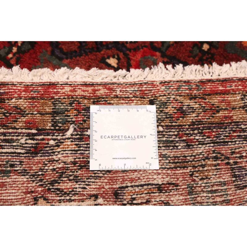 ECARPETGALLERY Hand-knotted Andelz Dark Red Wool Rug - 3'3 x 6'11