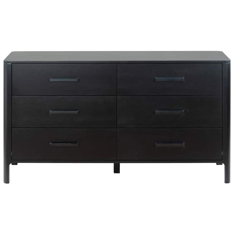 SAFAVIEH Couture Abbiava 6-Drawer Wood Dresser