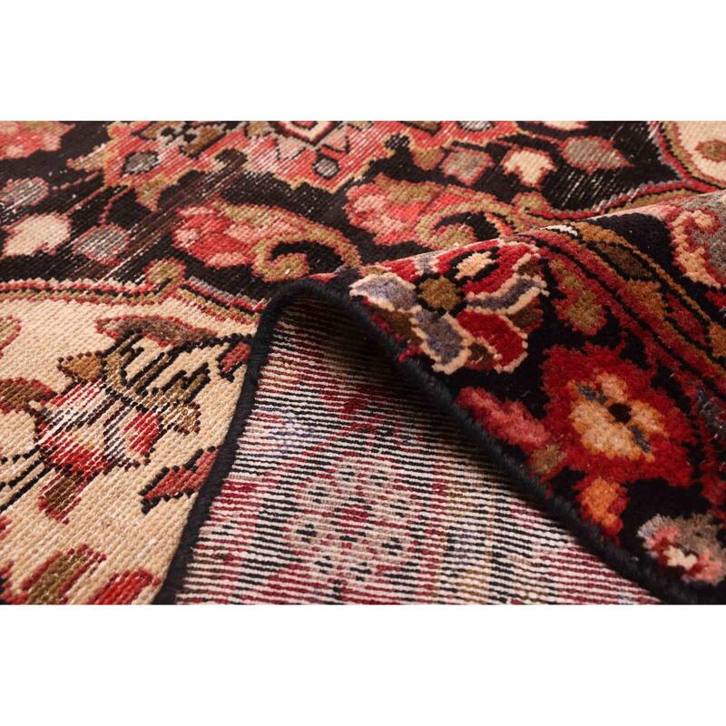 ECARPETGALLERY Hand-knotted Antalya Vintage Cream Wool Rug - 4'11 x 8'8