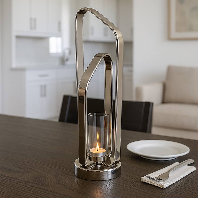 Candle Holder - Metal Stylish Hurricane