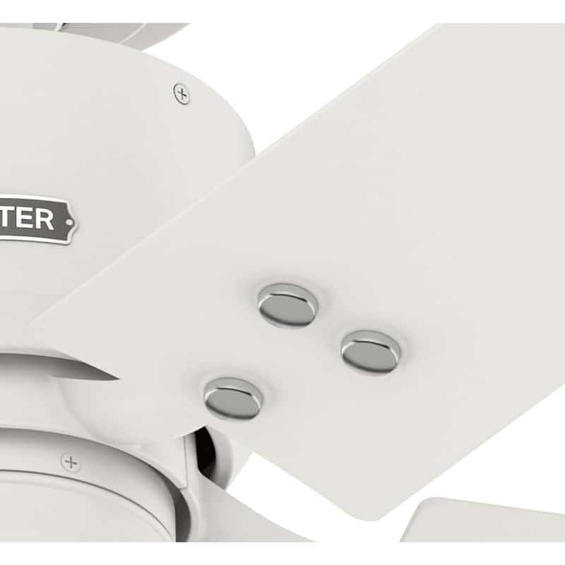 Hunter 52" Windbound Outdoor Ceiling Fan with Pull Chain - Damp Rated!
