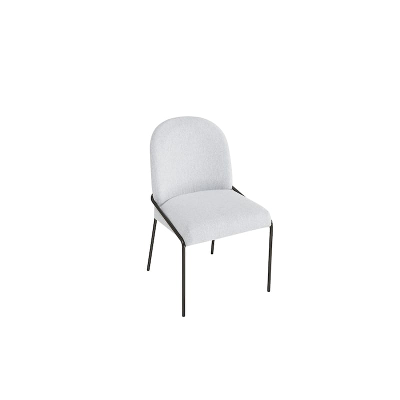 Christopher Knight Home - Marden Modern Upholstered Dining Chair Set with Curved High Back - Set of 2