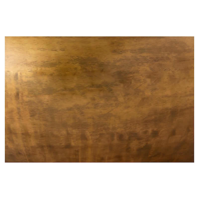 Pasargad Home Helios Drum Shape Coffee Table, Brass - W34.5"xD34.5"xH14.5"