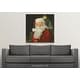 preview thumbnail 12 of 11, GreatBIGCanvas "Santa Portrait" by Susan Comish Christmas Canvas Wall Art