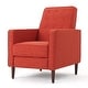 preview thumbnail 17 of 79, Mervynn Mid-Century Modern Button Tufted Fabric Recliner by Christopher Knight Home