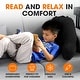 preview thumbnail 37 of 69, Cheer Collection Kids Size Reading and Backrest Pillow with Armrest