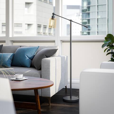 Thomas Warm Bronze Floor Lamp - Exclusive Version