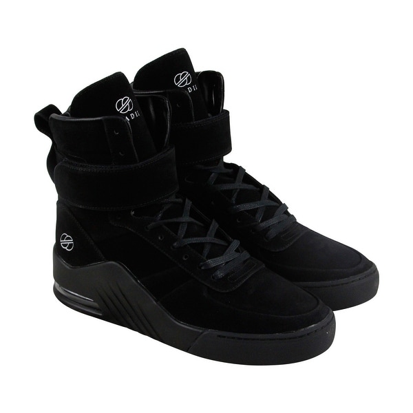 Radii Apex Mens Black Suede High Top 