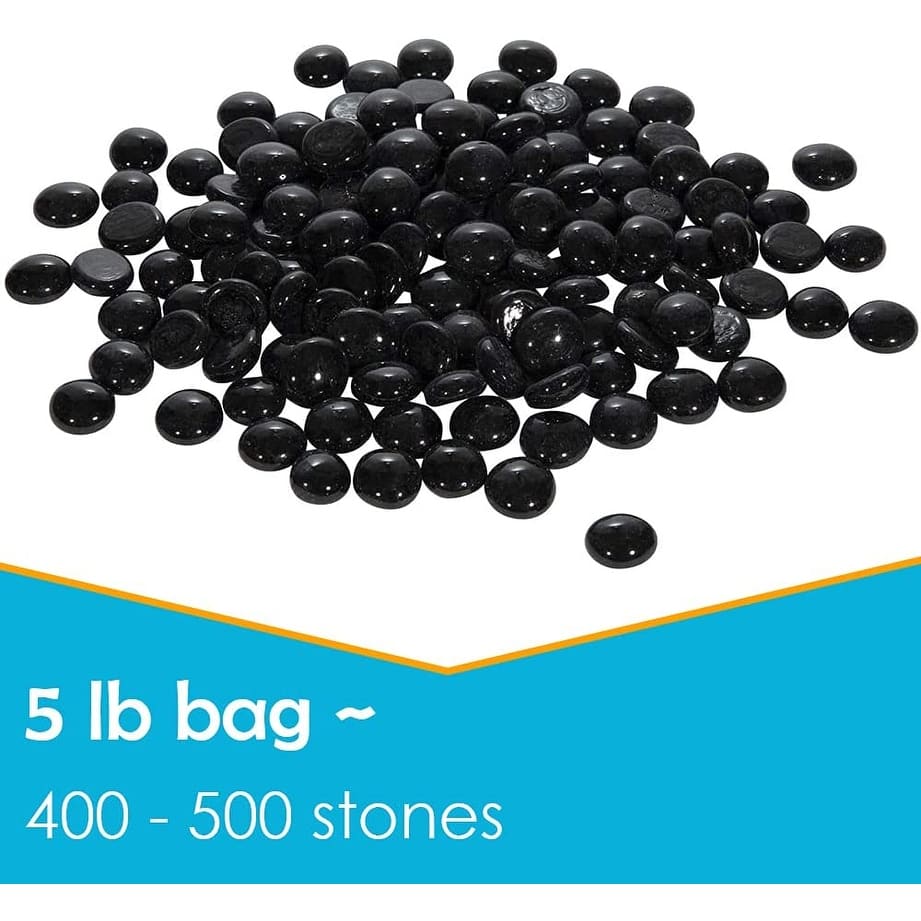 Glass Beads for Vases Bulk Decorative Flowers Stones Rocks Bed Bath