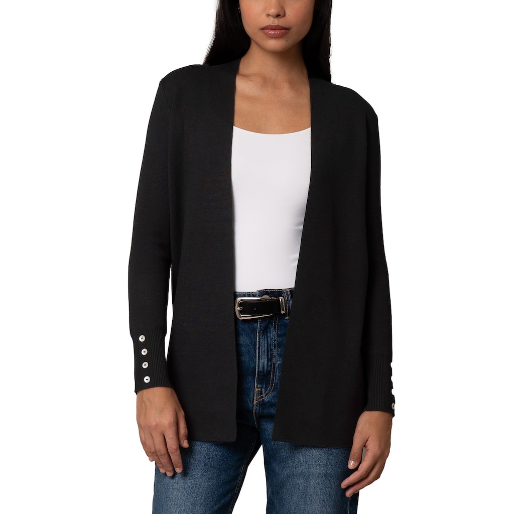 Cyrus Knit Open-Front Cardigan