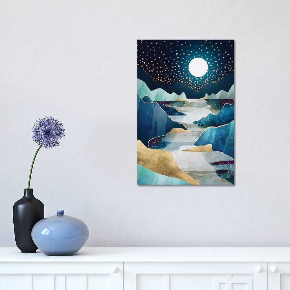 iCanvas "Moon Glow" by SpaceFrog Designs Canvas Print
