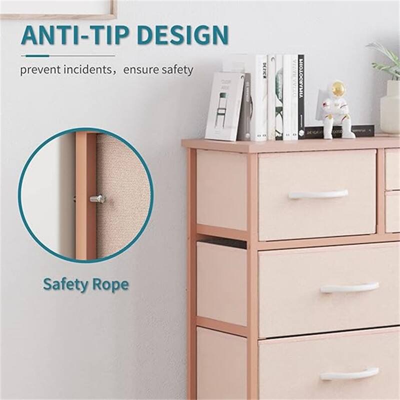 Furniture Storage Chest Tower Unit for Bedroom