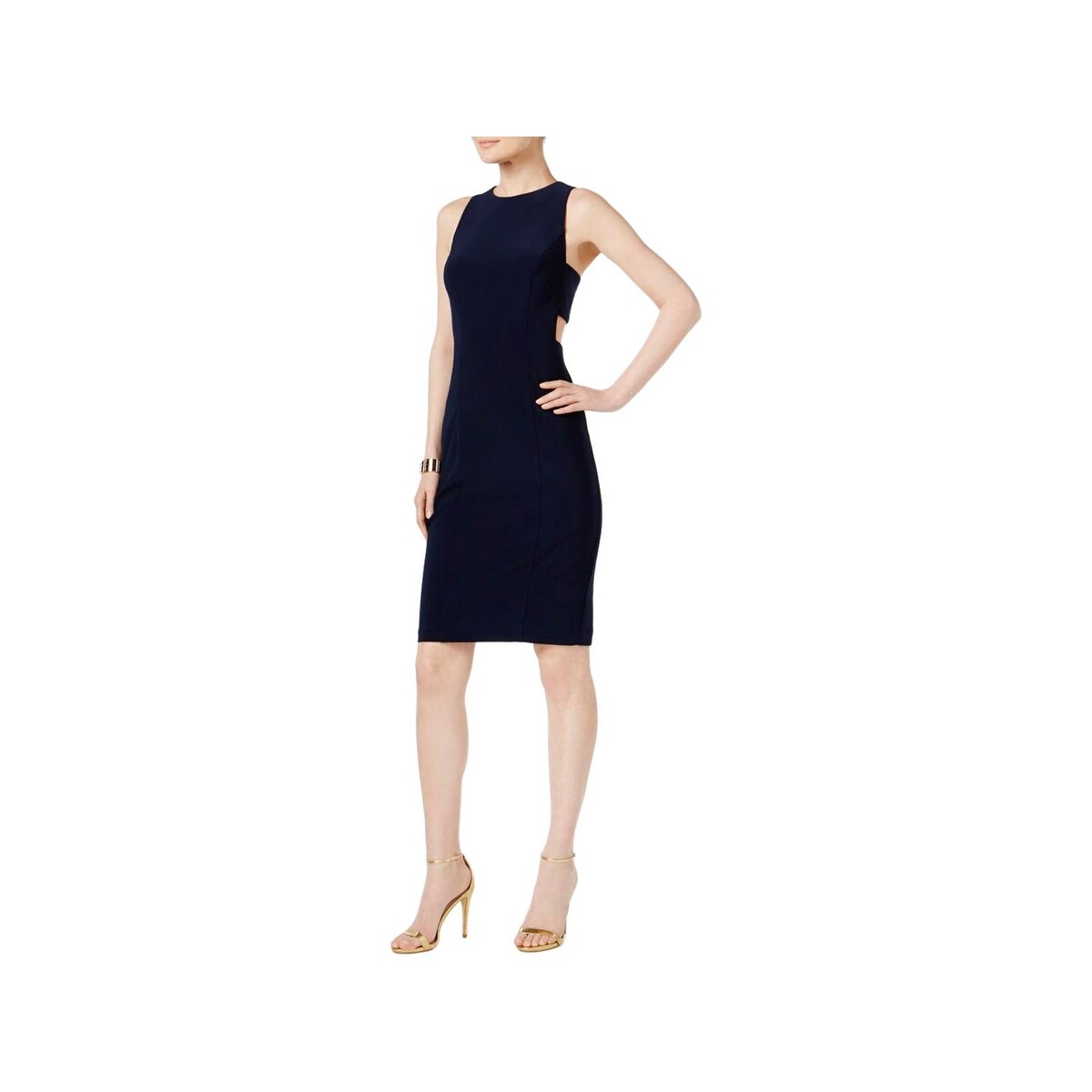 sleeveless work dress