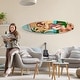 preview thumbnail 56 of 76, American Art Decor Surfboard Plaque Wall Sign