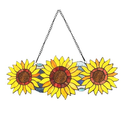 Sunflower Window Panel/ Suncatcher