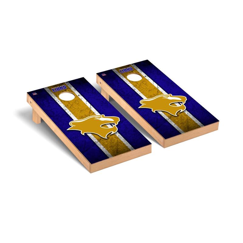 Georgian Court Lions Vintage Cornhole Board Set