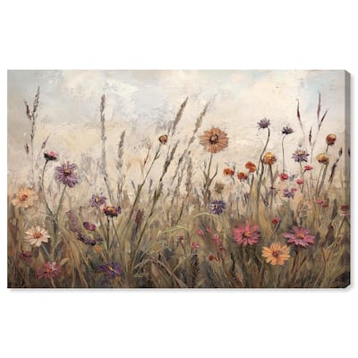 Vintage Blooms II Canvas by Art Remedy, Gallery Wrapped