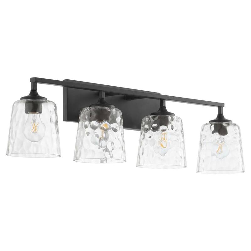Quorum International 5005-4-1 Eldorado 4 Light 35" Wide Vanity Light - Matte Black