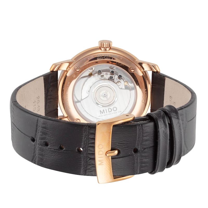 Mido Men's Baroncelli III 39mm Automatic Watch M0274073601300 - Silver - N/A