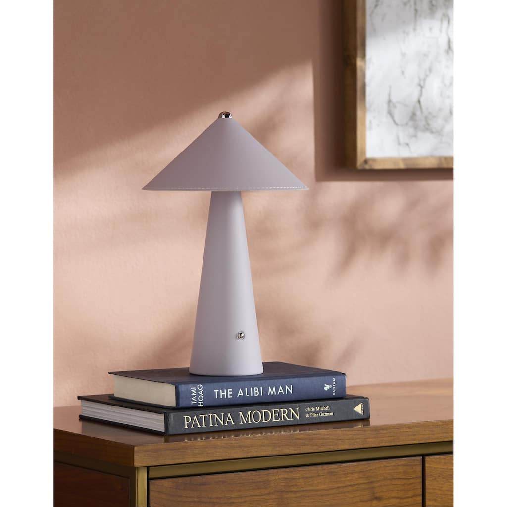 Livabliss Nomelle Modern Accent Table Lamp - 13"H x 8"W x 8"D