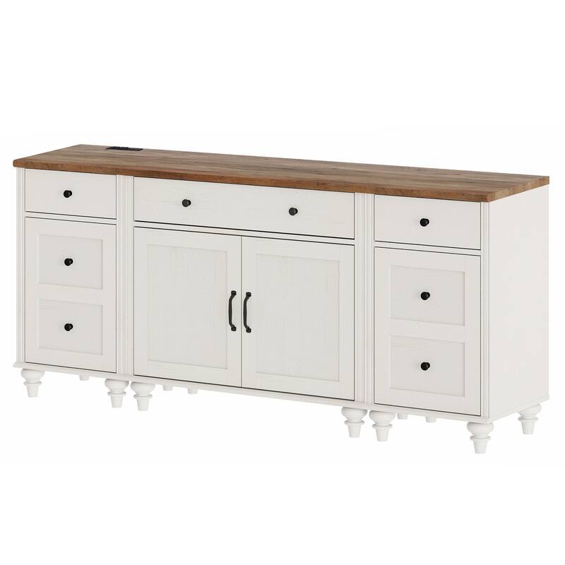 Sideboard Buffet Cabinets with Doors and Drawer