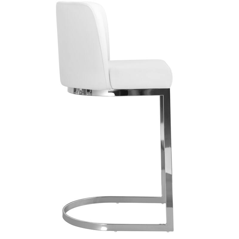 26" Upholstered Bar Stools, Counter Height Stools - 18.11"W x 19.69"D x 37.4"H