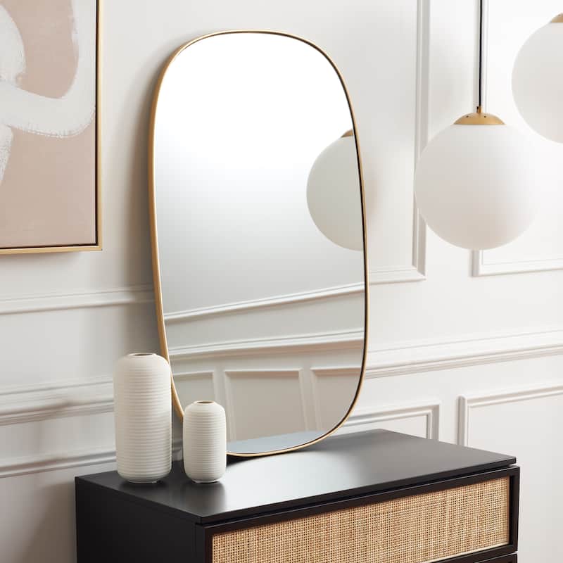 SAFAVIEH Home Varia 23" Mirror - Brass